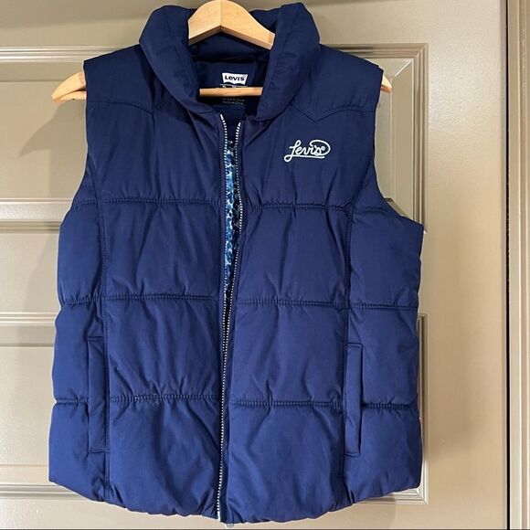 NWT Levi’s Puffer Vest Jacket Youth Size XL - Picture 1 of 11